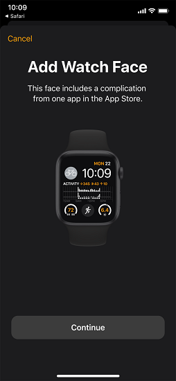 Apple watch app