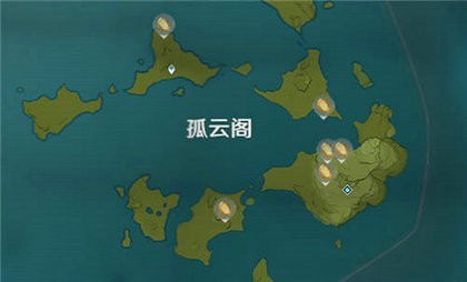 原神石珀采集地点地图