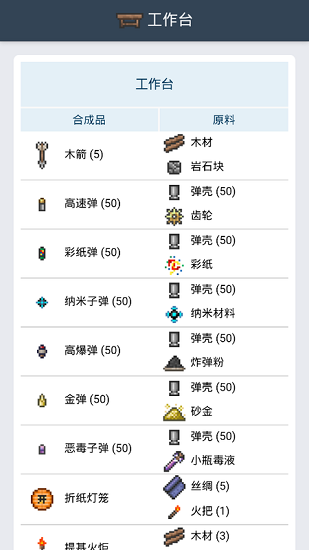 泰拉瑞亚合成表1.2下载