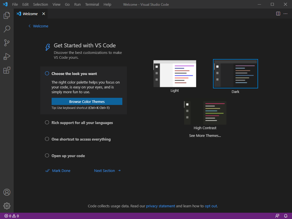 Visual Studio Code v1.74.3