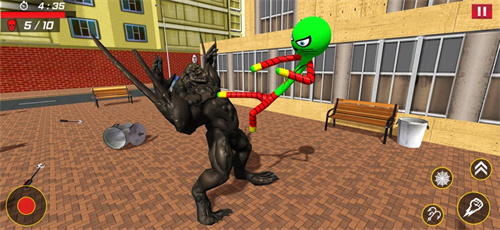 火柴人绳索英雄2