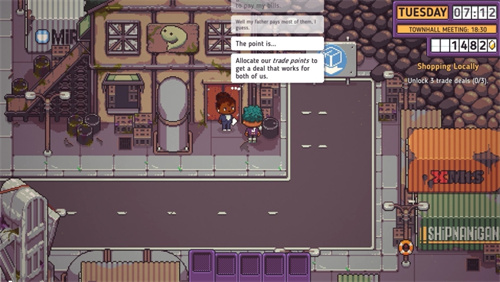 打骨折超市日记1