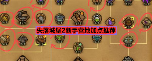 失落城堡2新手营地怎么加点 失落城堡2新手营地加点推荐
